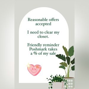 Everything is pre-loved otherwise stated